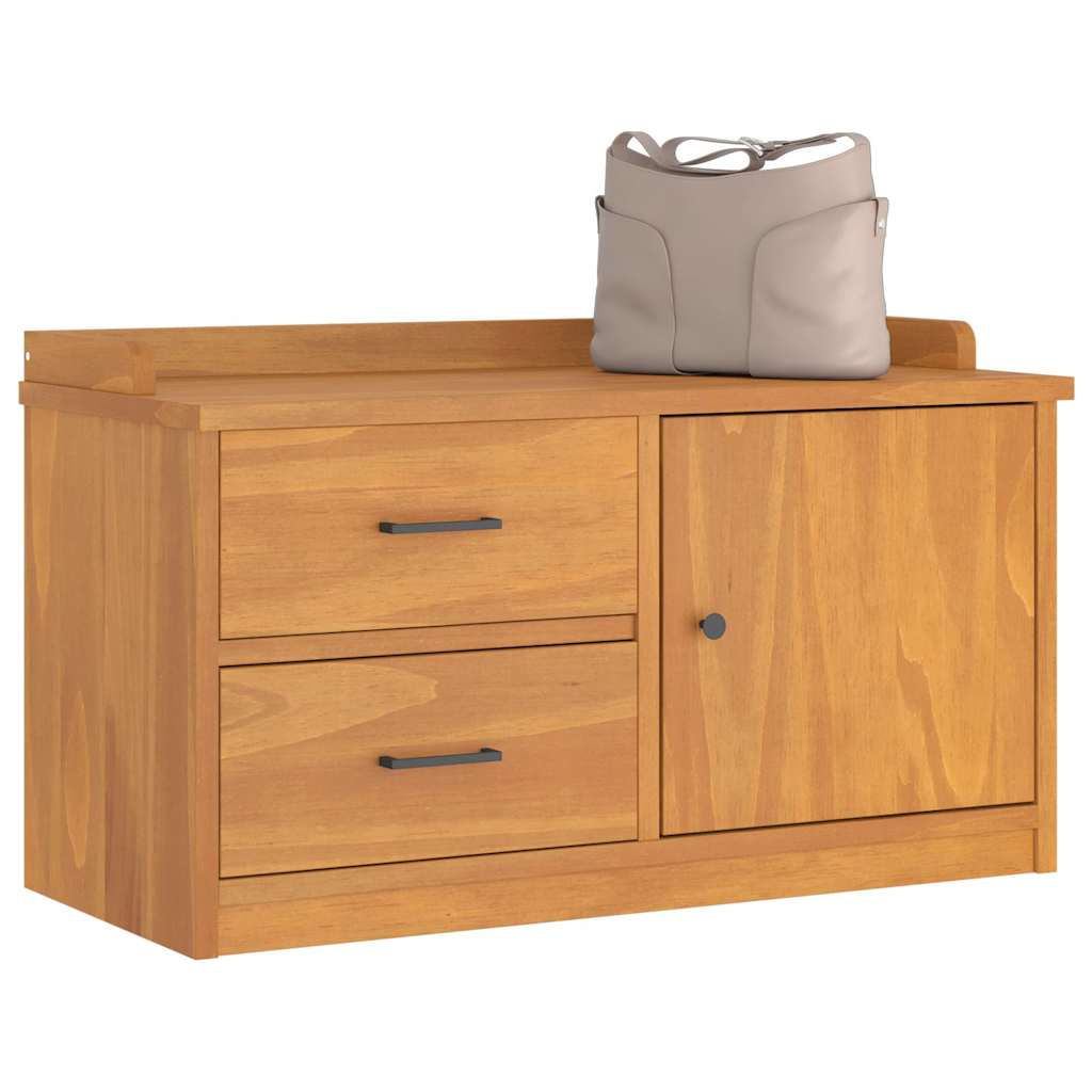 Flurbank SANDNES 87x40x50 cm Massivholz Kiefer